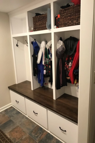 Custom locker storage