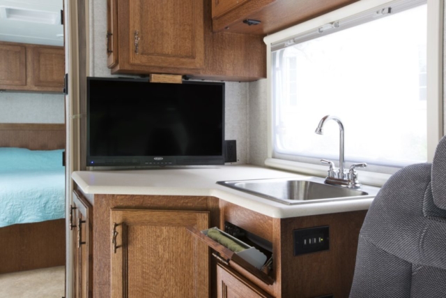 Custom RV Sink Tilt Out