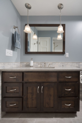 custom bathroom vanity