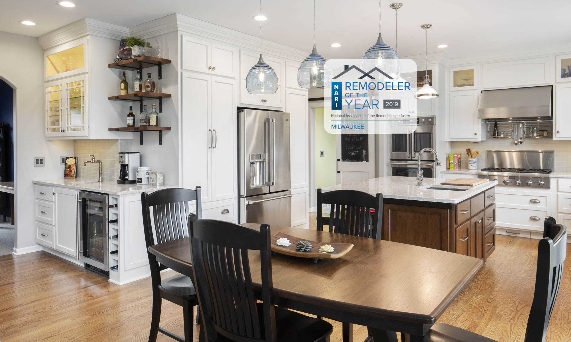 Cabinet Maker Milwaukee NARI 2019 remodeler of the year